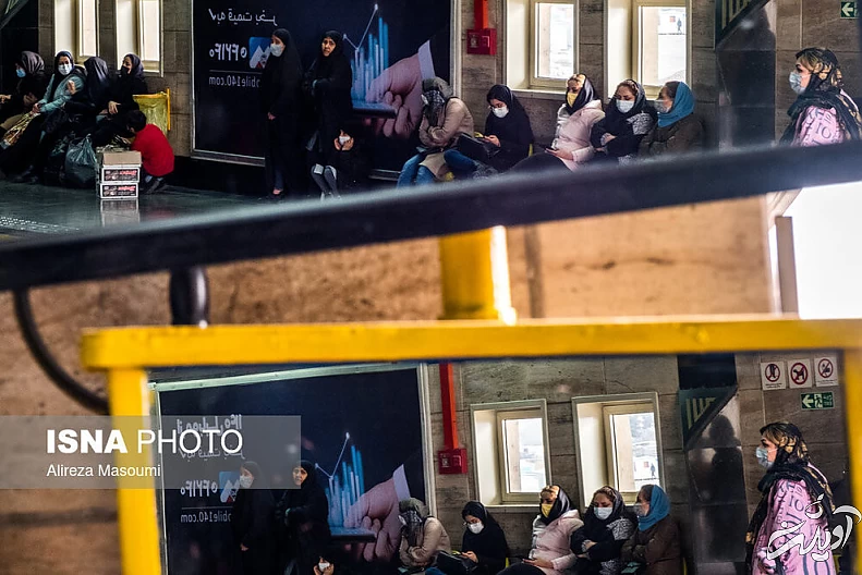 (تصاویر) افتتاح واگن ویژه زنان و کودکان در متروی تهران